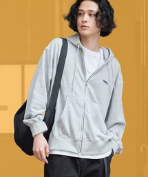 THOUSAND MILE/サウザンドマイル ZIP UP PARKER ジップアップパーカー フルジップパーカー スウェットパーカー トレーナー ダブルジップ ライトアウター メンズ レディース 2026年 秋 秋服 冬 冬服