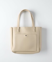 シンプルエコレザートートバッグ
