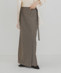 ラップライクペンシルスカート
