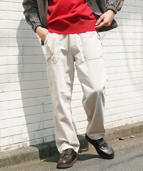 BAYFLOW(ベイフロー)の「コーデュロイペインターパンツ(その他パンツ・メンズ・ベージュ/アイボリー/ブラウン/チャコール・MEDIUM/LARGE)」の4枚目の写真