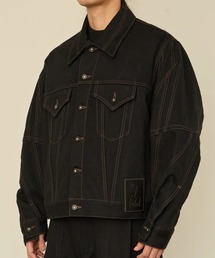 I'm here:（アイムヒアー）の「【I'm here】TWIST SLEEVE DENIM JACKET（デニムジャケット）」