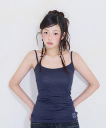 2-WAY FLOWER SLEEVELESS NAVY
