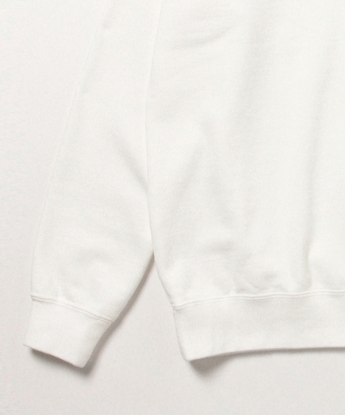 LACOSTE（ラコステ）の「【FUDGE5月号掲載】LACOSTE / ポロ カラー スウェット SPECIAL（スウェット・レディース・ホワイト/ネイビー・ONE SIZE）」の19枚目の写真