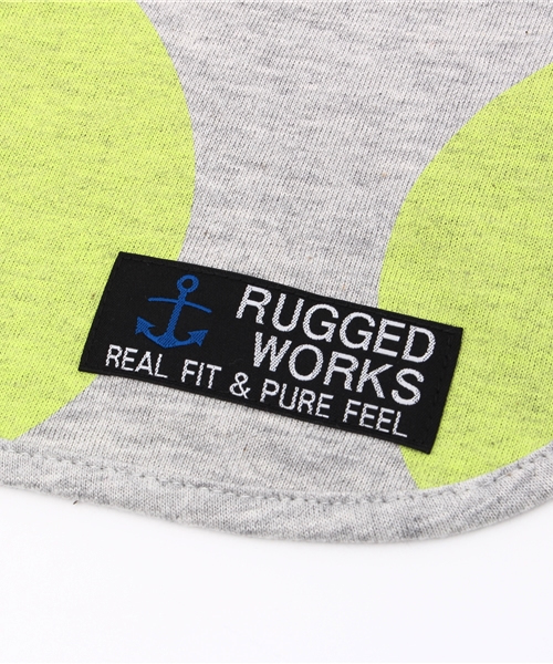 RUGGEDWORKS（ラゲッドワークス）の「ドット柄スタイ (BABY)（スタイ/よだれかけ・キッズ・ローズ/イエロー/コーラルピンク・FREE）」の6枚目の写真