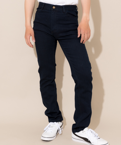 MANGROVE（マングローブ）の「【MANGROVE】ストレッチテーパードデニムパンツ-ストレッチスリムスキニーパンツ（デニムパンツ・メンズ・グレー/ブルー/ライトインディゴブルー/ライトブラック/インディゴブルー/ブラック/ダークインディゴブルー/ネイビー/スミクロ/ダークネイビー/ブラック×ブルー/ライトグレー/シルバーグレー/ワンウォッシュ/コバルトブルー/ダークブルー/ライトブルー/ノンウォッシュ/クリアブルー/ダークグレー/チャコールグレー・LARGE/MEDIUM/SMALL/X-LARGE）」の12枚目の写真