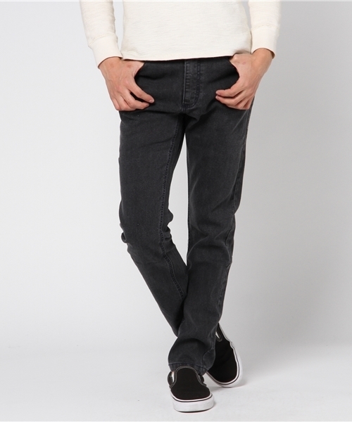 MANGROVE（マングローブ）の「【MANGROVE】ストレッチテーパードデニムパンツ-ストレッチスリムスキニーパンツ（デニムパンツ・メンズ・グレー/ブルー/ライトインディゴブルー/ライトブラック/インディゴブルー/ブラック/ダークインディゴブルー/ネイビー/スミクロ/ダークネイビー/ブラック×ブルー/ライトグレー/シルバーグレー/ワンウォッシュ/コバルトブルー/ダークブルー/ライトブルー/ノンウォッシュ/クリアブルー/ダークグレー/チャコールグレー・LARGE/MEDIUM/SMALL/X-LARGE）」の5枚目の写真