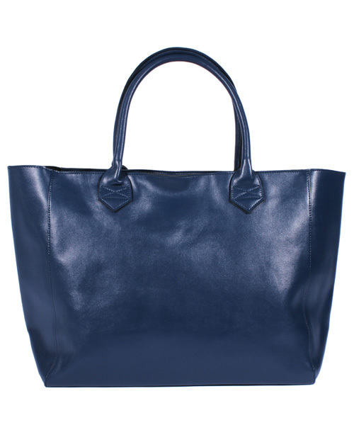 ８(eight)（エイト）の「レザー トートバッグ シンプル 本革（トートバッグ・メンズ・ブルー/ブラウン/キャメル/ブラック/ネイビー・FREE）」の3枚目の写真