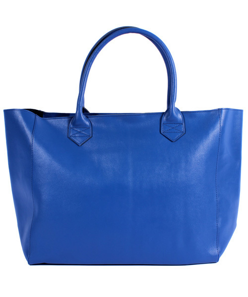 ８(eight)（エイト）の「レザー トートバッグ シンプル 本革（トートバッグ・メンズ・ブルー/ブラウン/キャメル/ブラック/ネイビー・FREE）」の4枚目の写真