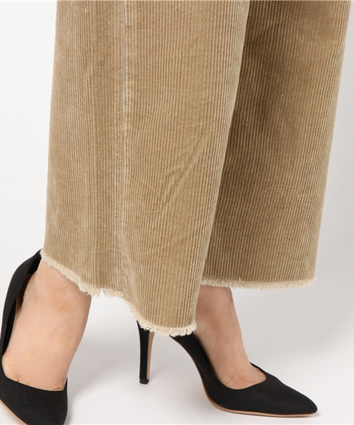 Heather（ヘザー）の「Wフリンジアソートワイドパンツ　　741588（その他パンツ・レディース・ベージュ/グレー系その他/ダークブルー/ブルー・MEDIUM/SMALL）」の16枚目の写真