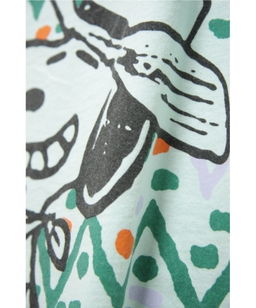 Another Edition（アナザーエディション）の「AE スヌーピー ウエスタン BIG T（Tシャツ/カットソー・レディース・オレンジ/ライム・フリー）」の8枚目の写真