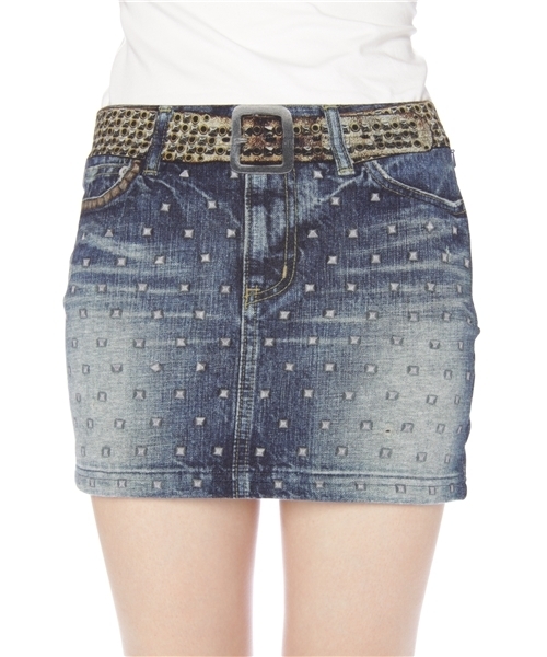 HYSTERIC GLAMOUR(ヒステリックグラマー)の「デニム pt SK(デニムスカート・レディース・インディゴブルー・FREE)」の4枚目の写真