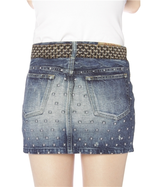 HYSTERIC GLAMOUR(ヒステリックグラマー)の「デニム pt SK(デニムスカート・レディース・インディゴブルー・FREE)」の5枚目の写真