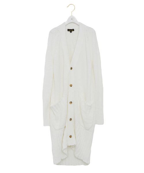 Drawer（ドゥロワー）の「Drawer Vネック カーディガン（カーディガン