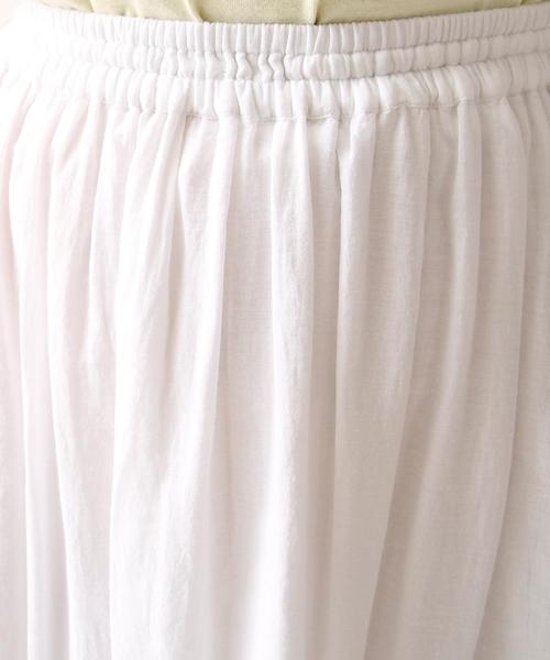 coen(コーエン)の「【『リンネル』2017/6月号掲載・『LEE』2017/5月号掲載・Market】スカラップレースマキシスカート(スカート・レディース・ホワイト/コバルトブルー・FREE)」の13枚目の写真