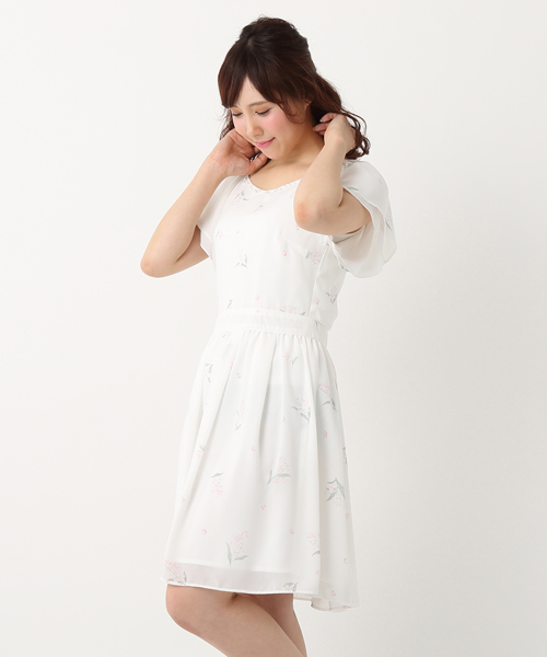 LODISPOTTO（ロディスポット）の「リリーフルールロマンスワンピース