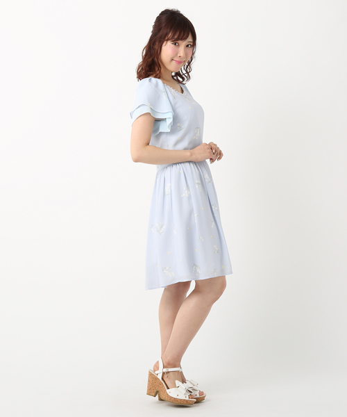 LODISPOTTO（ロディスポット）の「リリーフルールロマンスワンピース