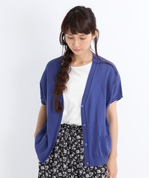 studio CLIP | 14ゲージコットンコンパクトカーディガン(カーディガン/ボレロ)