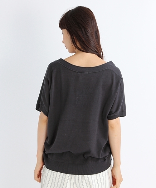 studio CLIP（スタディオクリップ）の「14ゲージコットンコンパクトカーディガン（カーディガン/ボレロ・レディース・ブルー/グリーン/スモーク/ライトグレー・FREE）」の10枚目の写真