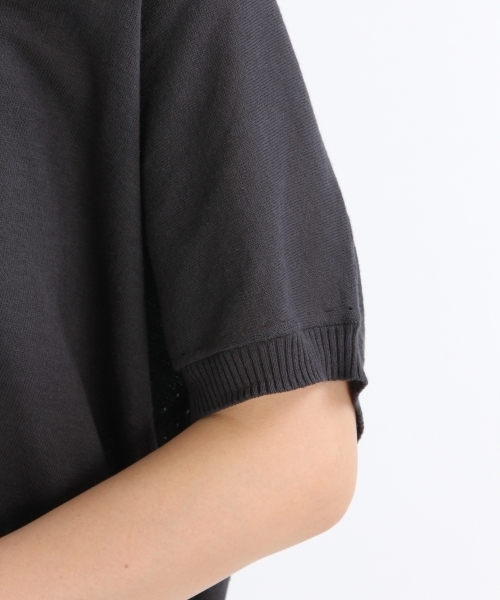 studio CLIP（スタディオクリップ）の「14ゲージコットンコンパクトカーディガン（カーディガン/ボレロ・レディース・ブルー/グリーン/スモーク/ライトグレー・FREE）」の12枚目の写真