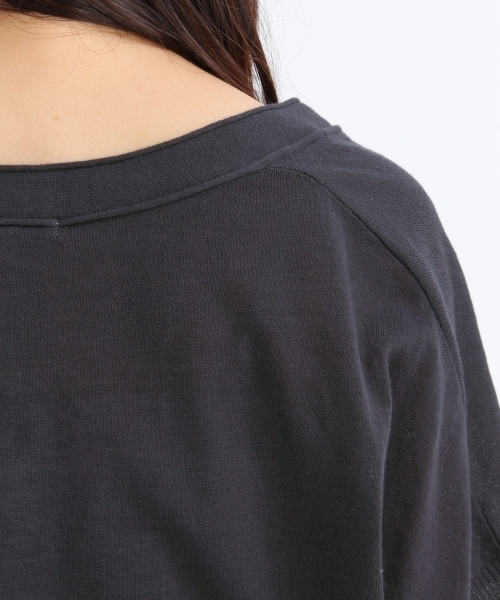 studio CLIP（スタディオクリップ）の「14ゲージコットンコンパクトカーディガン（カーディガン/ボレロ・レディース・ブルー/グリーン/スモーク/ライトグレー・FREE）」の14枚目の写真
