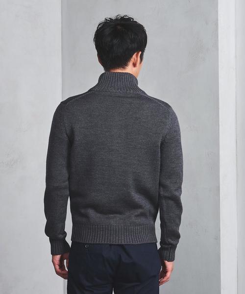 ZANONE（ザノーネ）の「＜ZANONE（ザノーネ）＞ CHIOTO ◆（ニット/セーター・メンズ・ネイビー/オリーブ/ダークグレー/ブラック・50/44/46/48）」の15枚目の写真
