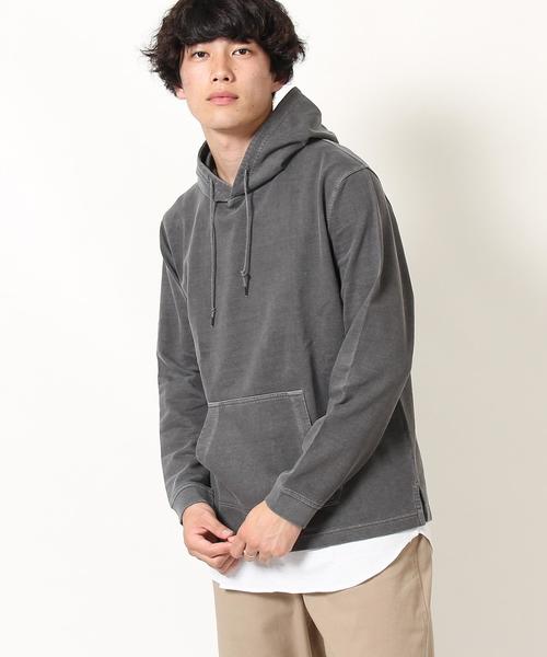 coen（コーエン）の「ピグメントダイパーカー（パーカー・メンズ・ホワイト/ブラック/ネイビー・MEDIUM/SMALL/LARGE/X-LARGE）」の5枚目の写真