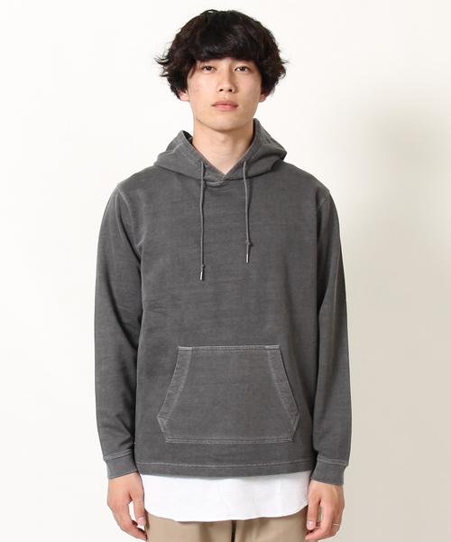 coen（コーエン）の「ピグメントダイパーカー（パーカー・メンズ・ホワイト/ブラック/ネイビー・MEDIUM/SMALL/LARGE/X-LARGE）」の18枚目の写真