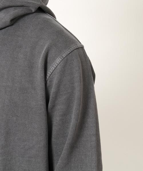 coen（コーエン）の「ピグメントダイパーカー（パーカー・メンズ・ホワイト/ブラック/ネイビー・MEDIUM/SMALL/LARGE/X-LARGE）」の11枚目の写真