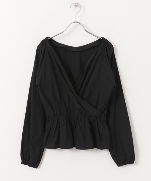 URBAN RESEARCH Sonny Label（アーバンリサーチサニーレーベル）の「2WAYシャーリングブラウス（シャツ/ブラウス・レディース・ベージュ/ピンク/ブラック・FREE）」の22枚目の写真