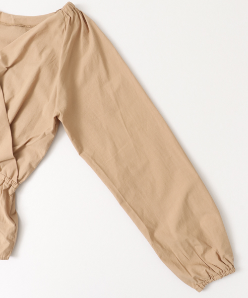 URBAN RESEARCH Sonny Label（アーバンリサーチサニーレーベル）の「2WAYシャーリングブラウス（シャツ/ブラウス・レディース・ベージュ/ピンク/ブラック・FREE）」の15枚目の写真