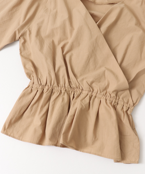 URBAN RESEARCH Sonny Label（アーバンリサーチサニーレーベル）の「2WAYシャーリングブラウス（シャツ/ブラウス・レディース・ベージュ/ピンク/ブラック・FREE）」の9枚目の写真