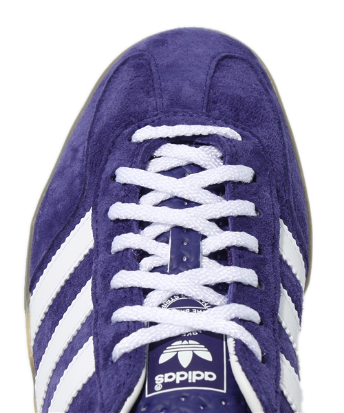 美品GAZELLE INDOOR パープル24.0㎝ adidas Originals（アディダスオリジナルス）の「GAZELLE INDOOR