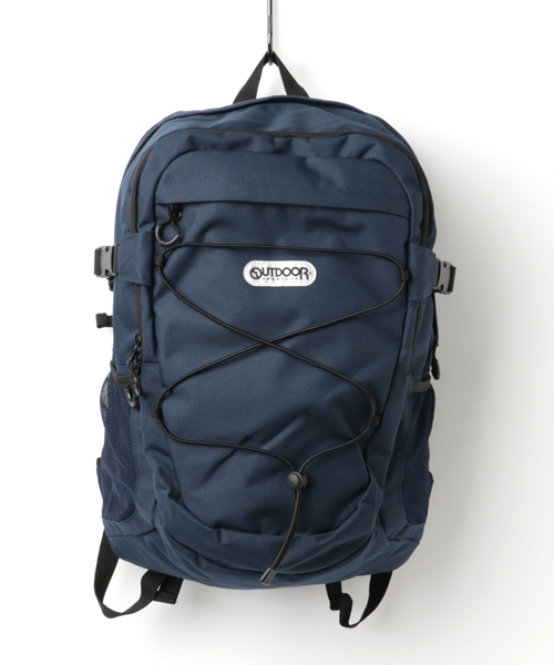 OUTDOOR PRODUCTS（アウトドアプロダクツ）の「LIMITED BIG BACKPACK（バックパック/リュック・メンズ・ブラック/ネイビー・FREE）」の2枚目の写真