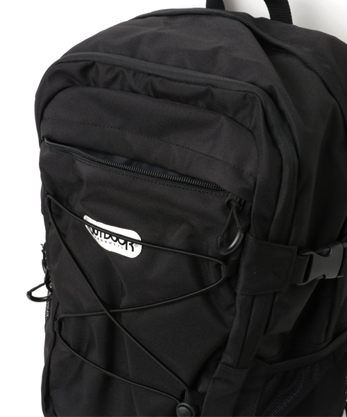 OUTDOOR PRODUCTS（アウトドアプロダクツ）の「LIMITED BIG BACKPACK（バックパック/リュック・メンズ・ブラック/ネイビー・FREE）」の7枚目の写真