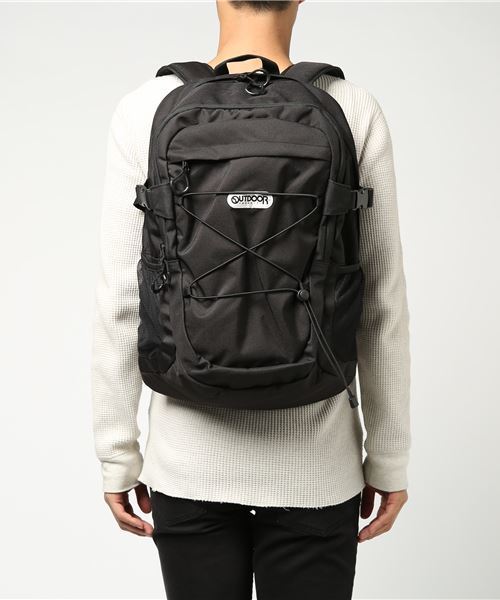 OUTDOOR PRODUCTS（アウトドアプロダクツ）の「LIMITED BIG BACKPACK（バックパック/リュック・メンズ・ブラック/ネイビー・FREE）」の5枚目の写真