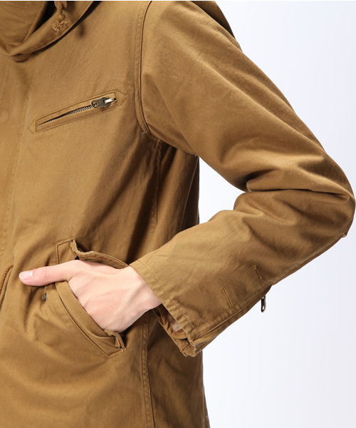 WEGO（ウィゴー）の「ラクーンM-51モッズコート（モッズコート・メンズ・グレイッシュベージュ/カーキ・MEDIUM/LARGE）」の16枚目の写真