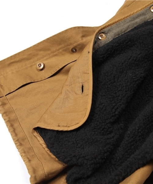 WEGO（ウィゴー）の「ラクーンM-51モッズコート（モッズコート・メンズ・グレイッシュベージュ/カーキ・MEDIUM/LARGE）」の7枚目の写真