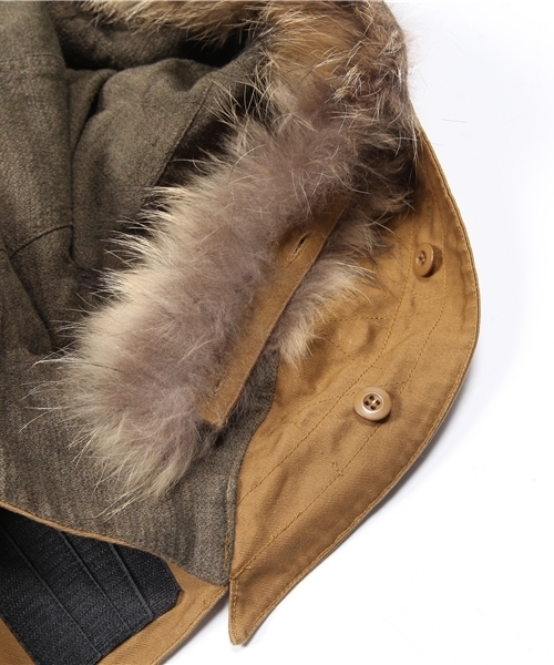 WEGO（ウィゴー）の「ラクーンM-51モッズコート（モッズコート・メンズ・グレイッシュベージュ/カーキ・MEDIUM/LARGE）」の10枚目の写真