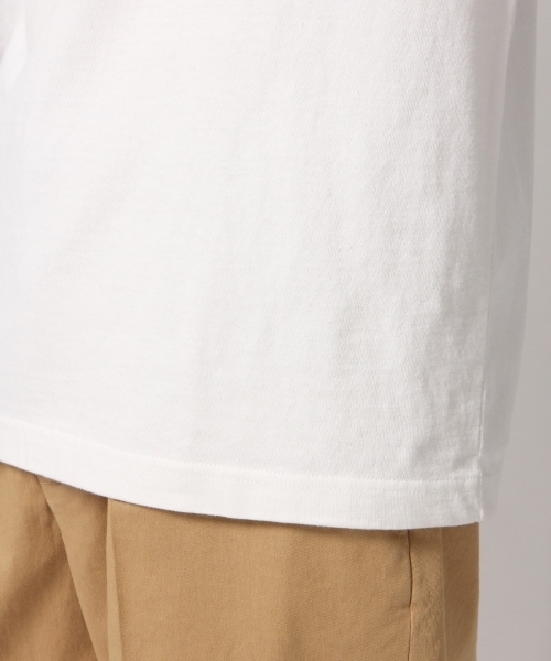 GLOBAL WORK(グローバルワーク)の「シシュウロンTEE/782695(Tシャツ/カットソー・メンズ・グレー/ホワイト・MEDIUM/LARGE)」の10枚目の写真