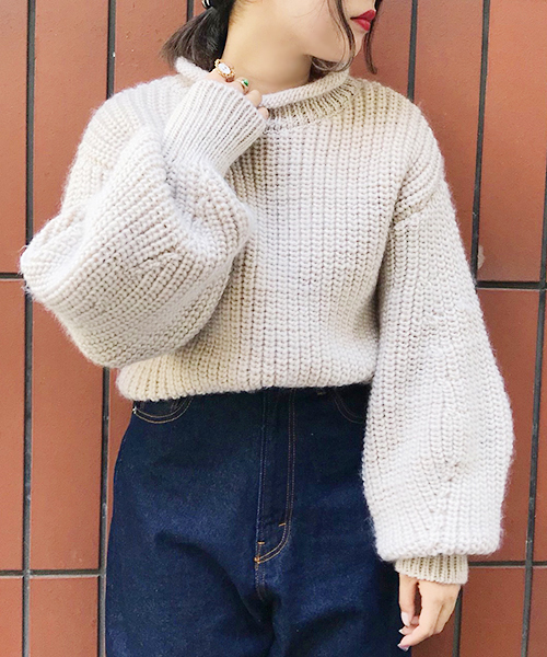 apres jour（アプレジュール）の「ハイネックロールニット【ZOZOTOWN限定アイテム】（ニット/セーター・レディース・ブラック/レッド/クリーム/キャメル・フリー）」の16枚目の写真