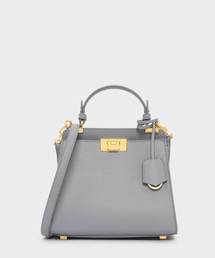CHARLES & KEITH | クラシックプッシュロックバッグ / CLASSIC PUSH-LOCK BAG(ハンドバッグ)