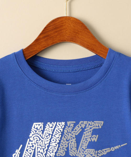 NIKE（ナイキ）の「NIKE（ナイキ） ハーフフューチュラTEE ◆（Tシャツ/カットソー・キッズ・イエロー/ブラック/コバルトブルー・140cm/150cm/130cm）」の5枚目の写真