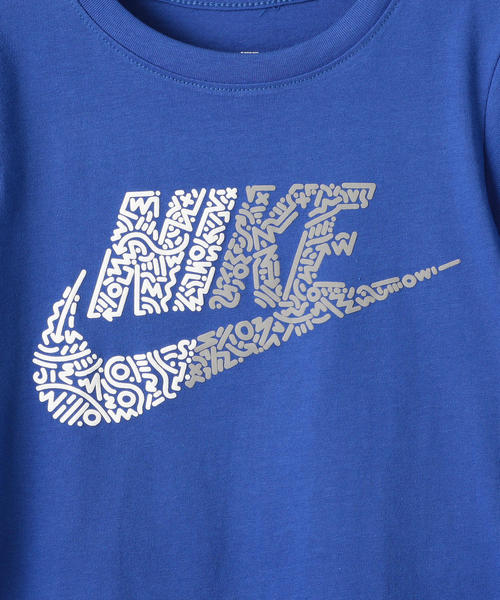 NIKE（ナイキ）の「NIKE（ナイキ） ハーフフューチュラTEE ◆（Tシャツ/カットソー・キッズ・イエロー/ブラック/コバルトブルー・140cm/150cm/130cm）」の8枚目の写真