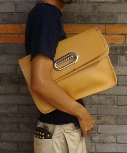 CIAOPANIC（チャオパニック）の「【USTARSCLUB×Ciaopanic】RECORDEBAG（トートバッグ・メンズ・ブラック/ネイビー/キャメル/オフホワイト・FREE）」の4枚目の写真