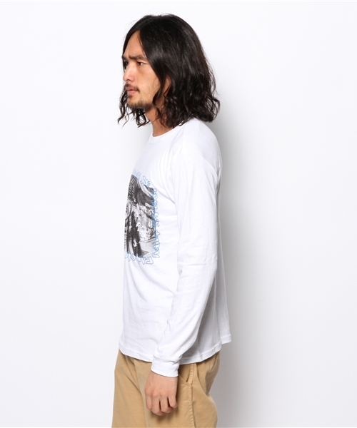 WEGO(ウィゴー)の「WEGO/ストリートフォトTee(Tシャツ/カットソー・メンズ・ホワイト/ブラック・LARGE/MEDIUM)」の4枚目の写真