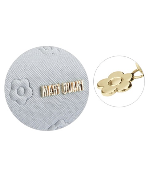 MARY QUANT（マリークワント）の「シンプルエンボスデイジースクエアペンケース（ステーショナリー・レディース・ブラック/ベージュ/ライトブルー・FREE）」の11枚目の写真
