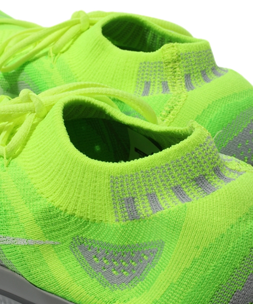 NIKE(ナイキ)の「ナイキ フリー フライニット ネオンカラー NIKE FREE FLYKNIT+(スニーカー・メンズ・イエロー/ブラック/パープル・28cm/27.5cm/26.5cm/27cm/28.5cm/26cm)」の8枚目の写真