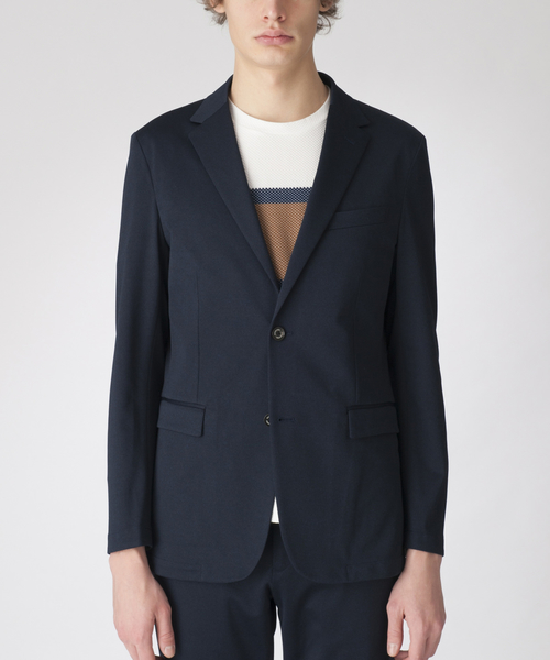 BLACK LABEL CRESTBRIDGE（ブラックレーベル・クレストブリッジ）の「フィールドセンサー　メランジツイルジャケット（テーラードジャケット・メンズ・ネイビー/グレー系その他/ベージュ系その他/グリーン系その他3・L/LL/M）」の4枚目の写真