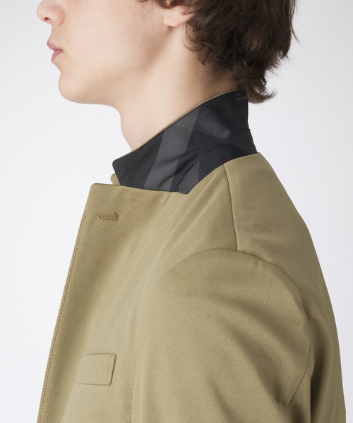 BLACK LABEL CRESTBRIDGE（ブラックレーベル・クレストブリッジ）の「フィールドセンサー　メランジツイルジャケット（テーラードジャケット・メンズ・ネイビー/グレー系その他/ベージュ系その他/グリーン系その他3・L/LL/M）」の18枚目の写真