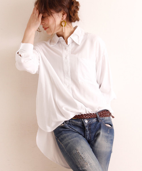 Sawa a la mode(�T���A�����[�h)�̑�_�T�C�h�X���b�g�̃V���v���u���E�X(�V���c/�u���E�X)